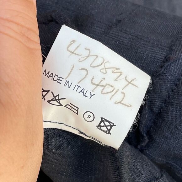 HACHE linen blend cropped jacket 42 - Picture 7 of 8